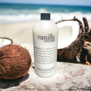 Philosophy Vanilla Coconut Shampoo, Shower Gel - 32 fl. Oz. New Sealed